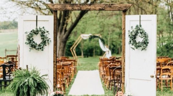 Decoración para el jardín de tu boda