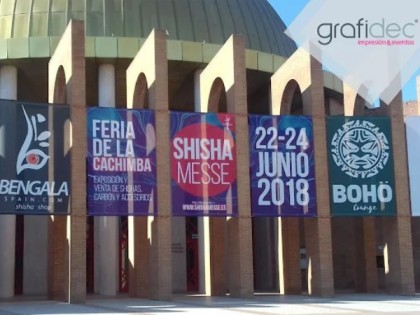 Decoración temática elegante para celebración privada realizada por Grafidec