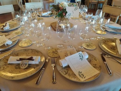 Cóctel al atardecer en la Terraza Panorámica del Cigarral Santa María