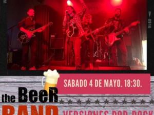 Banda sevillana Beer Band Theory tocando clásicos del pop-rock en directo