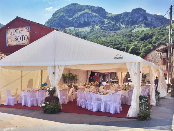 Venta de carpas plegables de alta calidad para eventos al aire libre