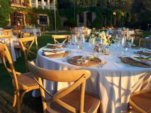 Space designed for conferences and presentations with exclusive furniture