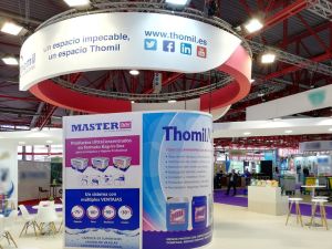 Professional installation of ephemeral architecture at conferences and exhibitions