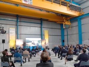 Sofas and side tables in the chill-out area of ​​a social event organized by Lankor