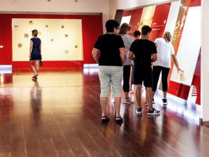 Stage set for classical opera designed by the PROASUR creative team