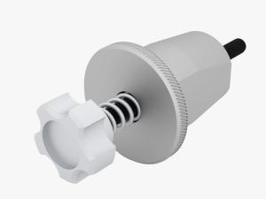 Illuminated and decorated stage for product presentation in Zaragoza