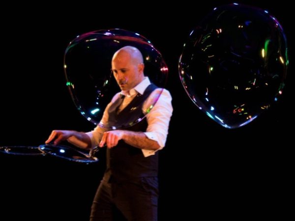 Fiestas privadas y celebraciones con pompas de jabón